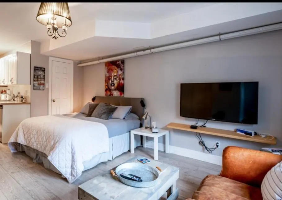 Downtown Studio In Leslieville With Hot Tub Hotel Toronto 0*,